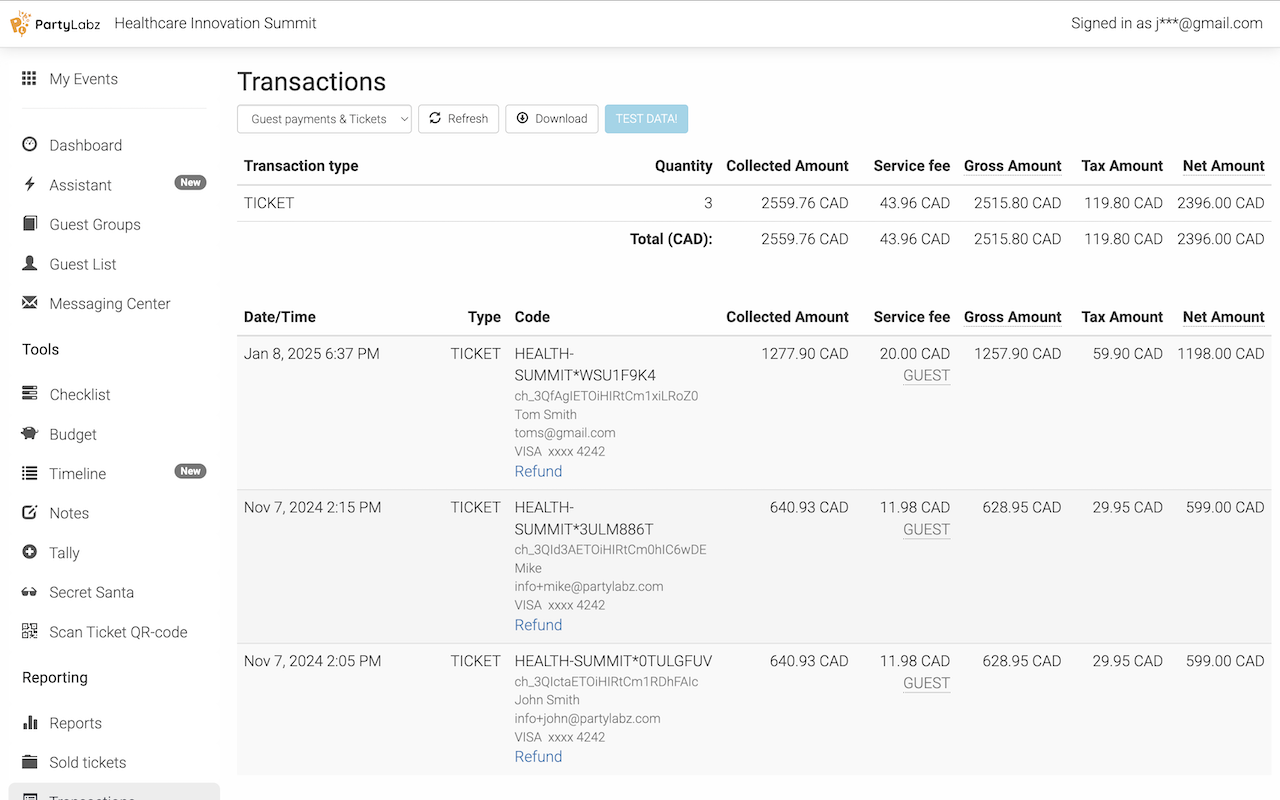 Transactions